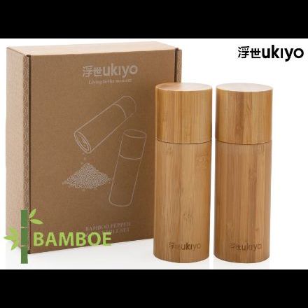 ukiyo bamboe zout- en pepermolenset