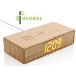 bamboe alarmklok 5w draadloze oplader