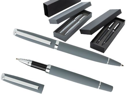 deluxe pen set balpen mer rollerpen