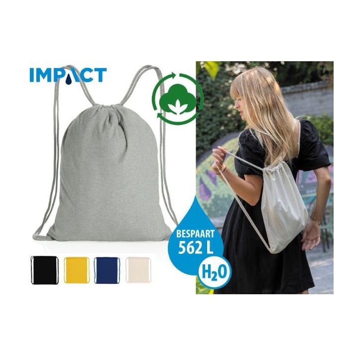 impact aware™ gerecycled katoenen rugzak