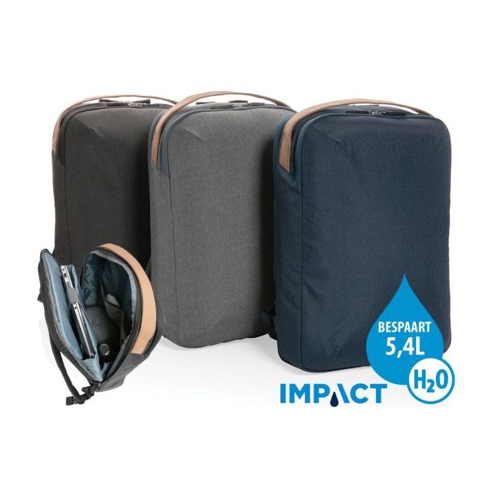 impact aware 2 tone 15.6 inch laptoptas