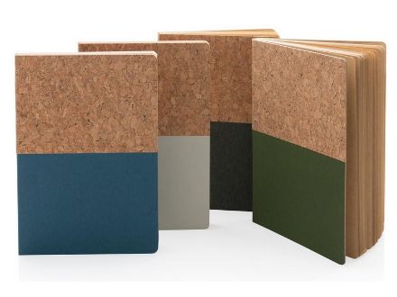 a5 kurk en kraft notitieboek