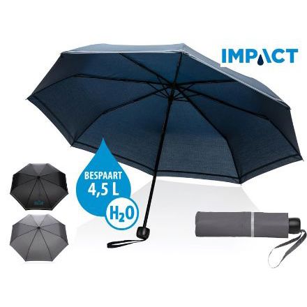 20.5 inch impact aware rpet mini paraplu