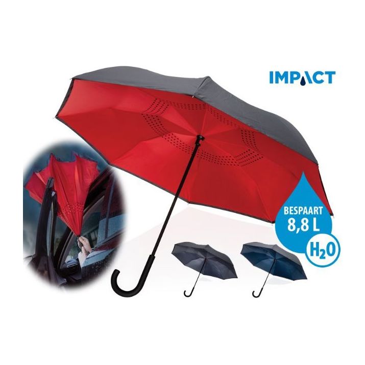 23 inch impact aware rpet reversible paraplu