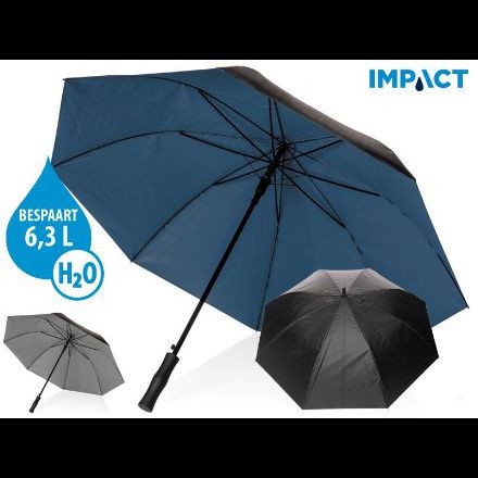 27 inch impact aware rpet bi color auto paraplu