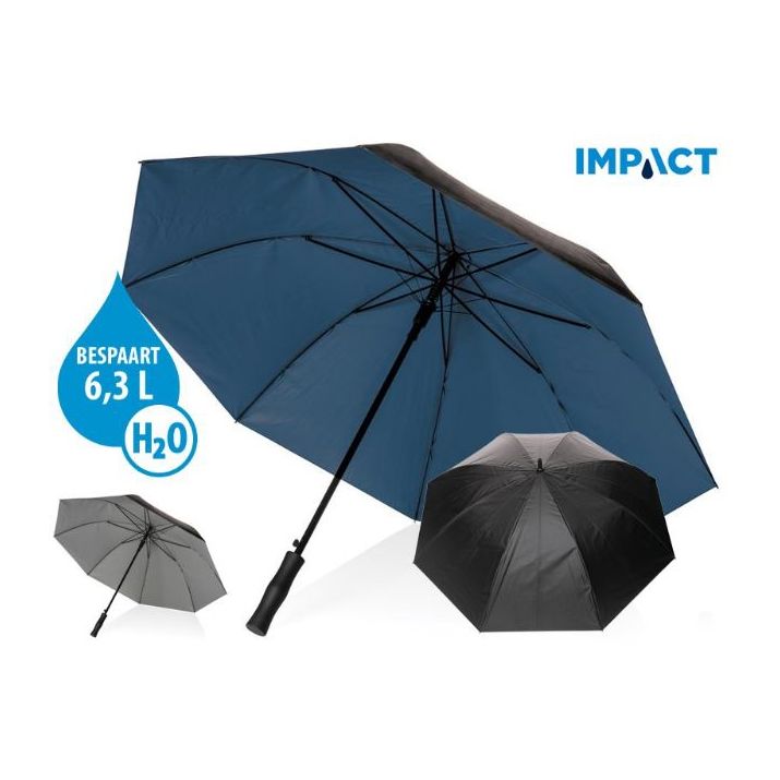 27 inch impact aware rpet bi color auto paraplu