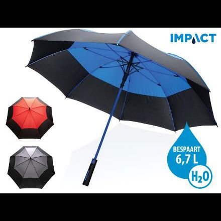 27 inch impact aware rpet auto stormparaplu