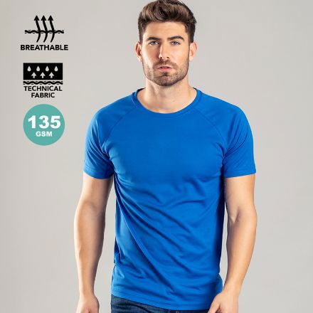t-shirt 100% polyester 135 gr/m2 s-xxl