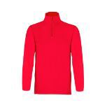 fleece sweater anti-pilling, 155 gr/m2, s-xxl - rood