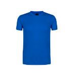 t-shirt volwassene 100% polyester 135 gr/m2 - blauw