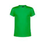 kinder t-shirt 100% polyester - groen