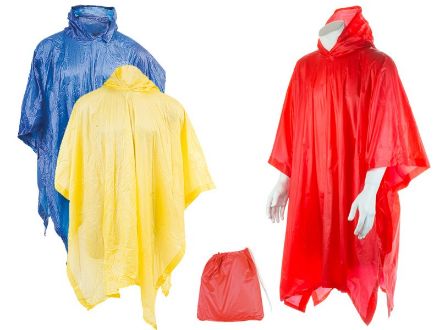 poncho in hoes, 1 maat montello