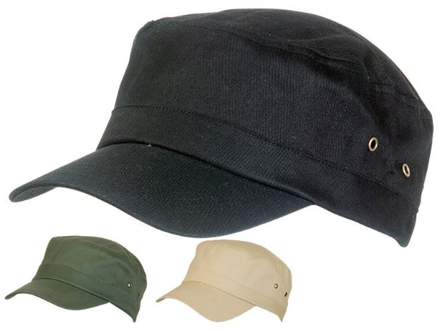 cap van geborsteld katoen