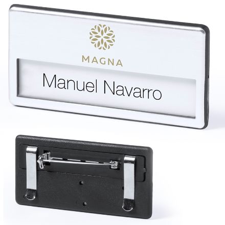 aluminium naamplaatje