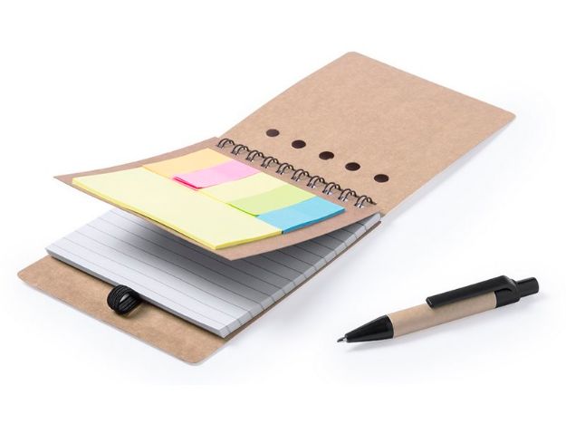 notitieblok gerecycleerd karton zelfklevend diser