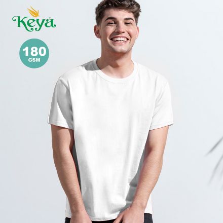 volwassene t-shirt katoen 180 gr. maten: s-3xl