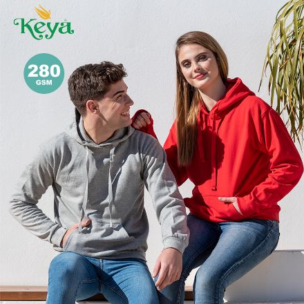 hooded sweater katoen en polyester