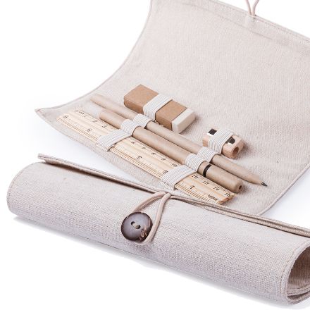 pennenetui jute en katoen