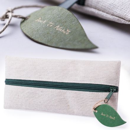 pennenetui jute en katoen kelle