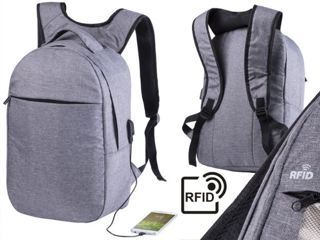 rugzak met rfid bescherming rigal