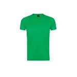 kinder t-shirt polyester 135 gr maten:4-5/10-12 - groen