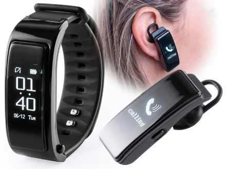 bluetooth® smartwatch, 0.96 inch lcd scherm
