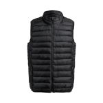 bodywarmer waterafstotend maten: s tot xxl - zwart