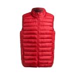 bodywarmer waterafstotend maten: s tot xxl - rood