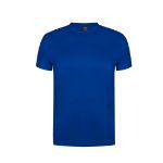 t-shirt volwassene polyester 135 gr. maten s-xxl - blauw