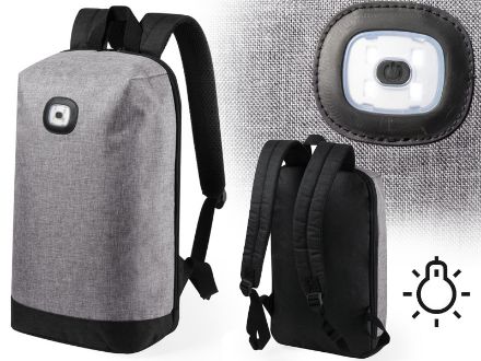 rugzak met knipperlicht krepak met 4 leds