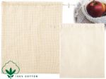 katoenen mesh bag tolmen 120 gr/m2