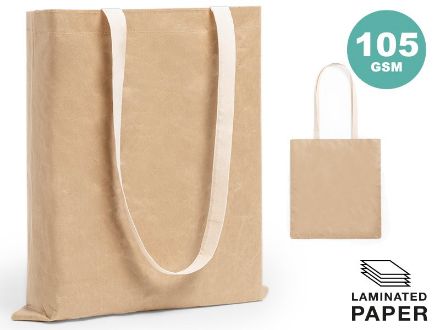 papieren boodschappentas curiel