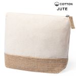 toilettas van jute en katoentays
