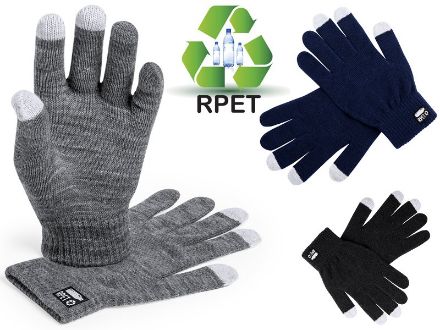 rpet touchscreen handschoenen despil