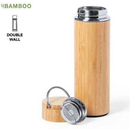 thermosfles bamboe bridget 400 ml