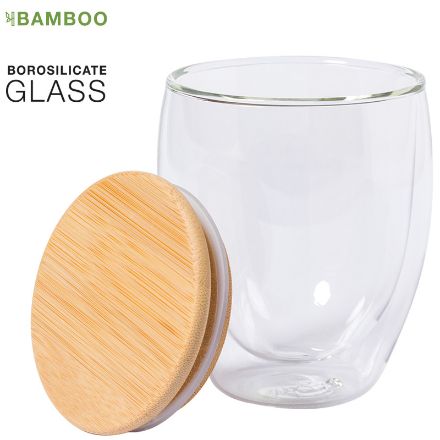 glazen thermosbeker nystre 250 ml