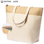 thermotasje van katoen jute en aluminium linax