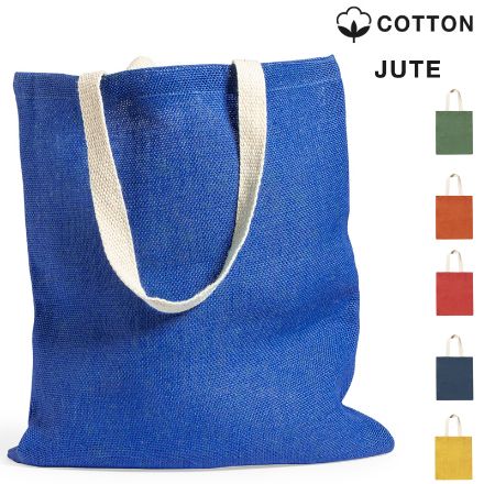 boodschappentas van jute en katoen brios