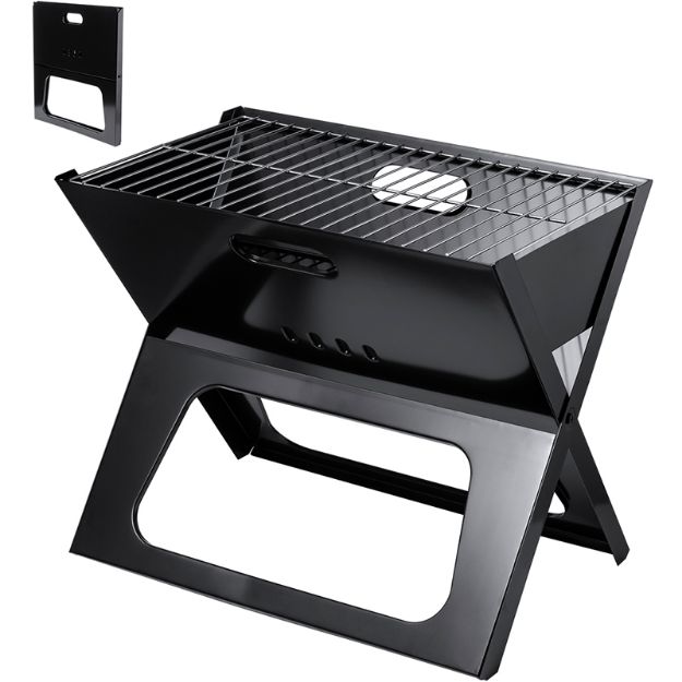 opvouwbare stalen barbecue hermut