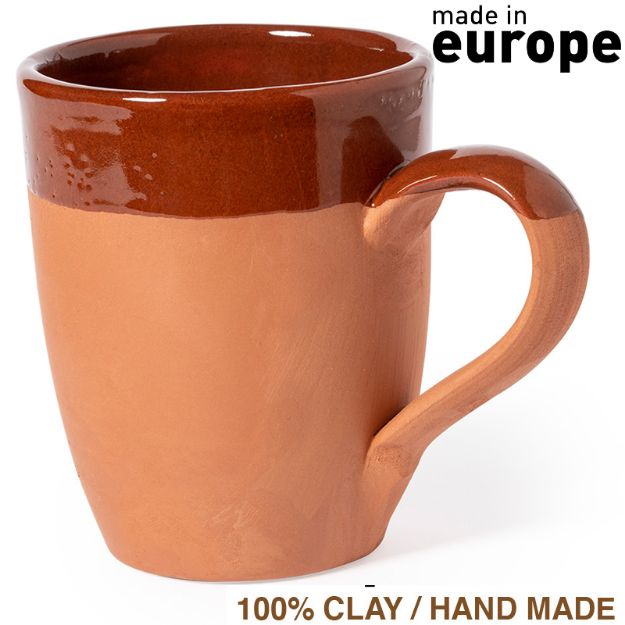 mok handmade 100% klei lixus 330 ml