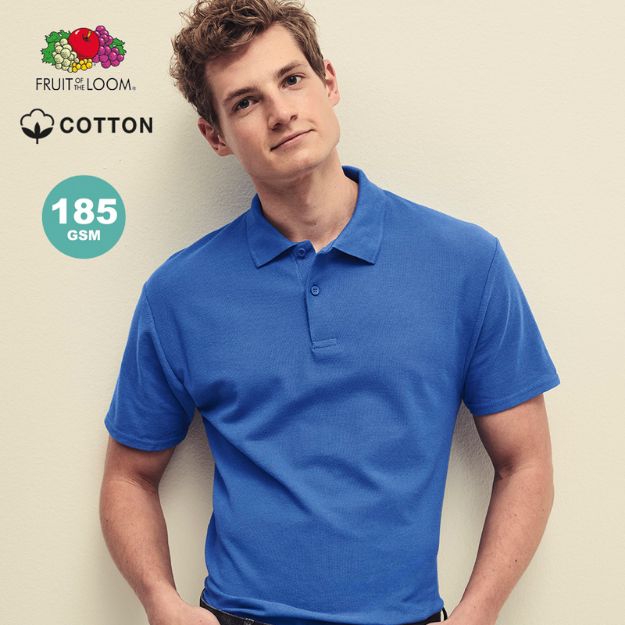 t-shirt original 185 gr katoen fruit of the loom