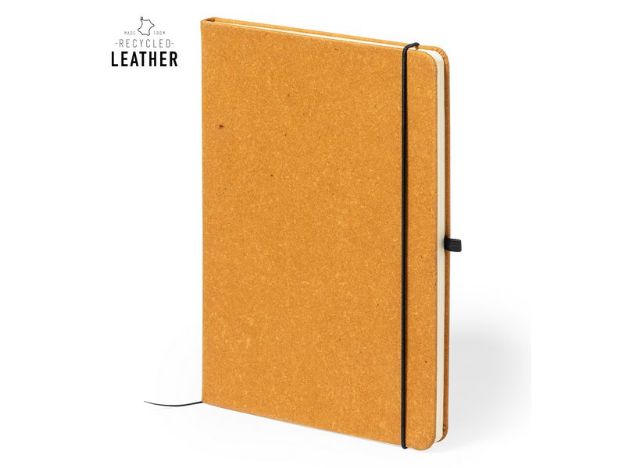 notitiebloekje tefan gerecycleerd leder 100 blad