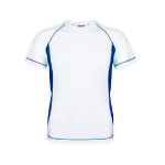 t-shirt 100% polyester 135 gr/m2, hank - blauw