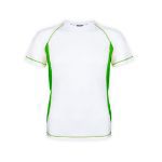 t-shirt 100% polyester 135 gr/m2, hank - groen