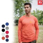thc buc t-shirt mannen lange mouw 150 gr katoen