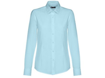 tokio oxford blouse 70% katoen, 30%