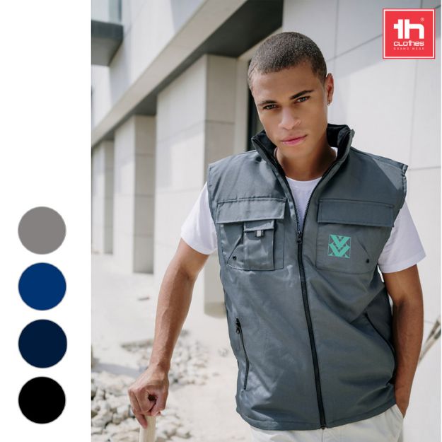 thc stockholm workwear gevoerde bodywarmer