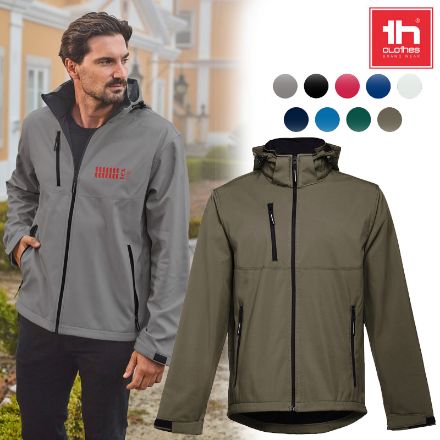 thc zagreb. softshell jas voor heren