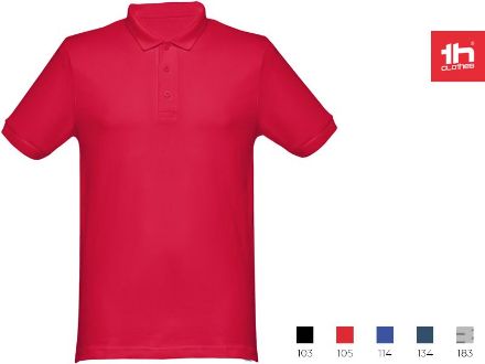 thc monaco polo t-shirt voor mannen 240 g. katoen