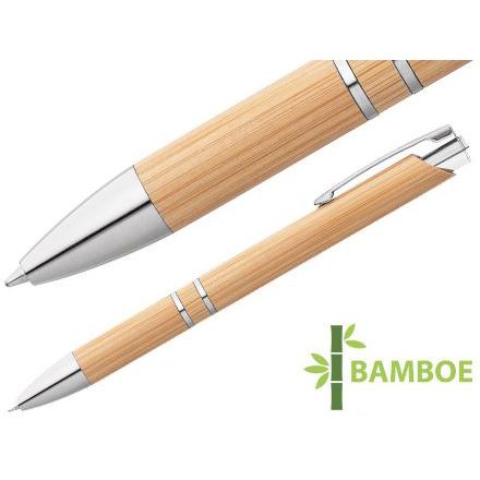 beta bamboo. bamboe balpen blauwschrijvend